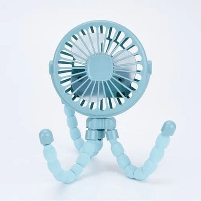 BREEZYPAW – Portable Clip On Rechargeable Fan