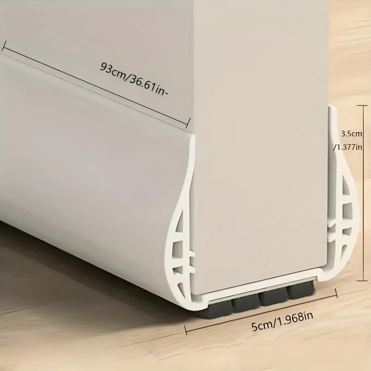 Plyra Door Seal Strip - Adjustable Polyester Weather Stripping for Draftproof Protection
