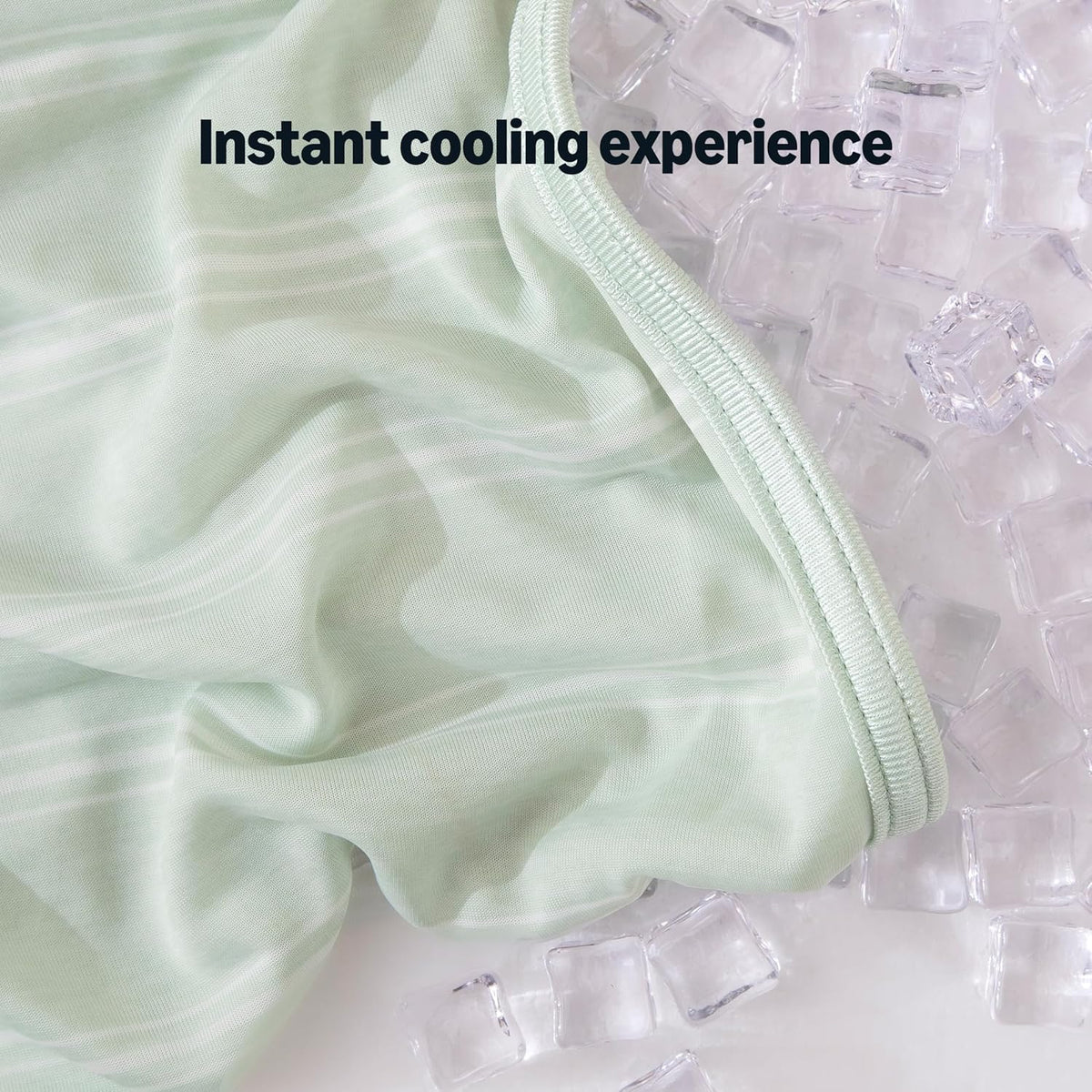 Cooling Comfort | Reversible Lightweight Blanket for Hot Sleepers | Soft Thin Throw for Bed & Couch