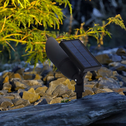 Adjustable LED Accent Light 2.4 Inch Stake Spot for Yard Tree Shrub Path Driveway Patio Weather-Resistant Aluminum Housing Warm White 3000K