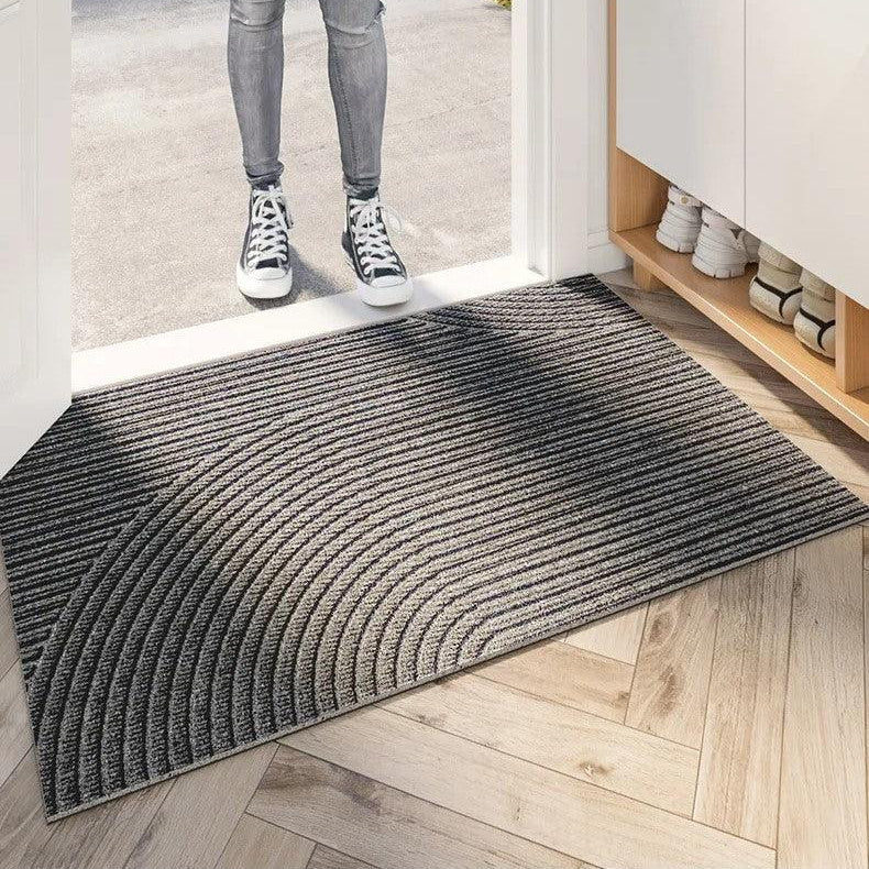 Non-Slip Indoor Outdoor Door Mat | Dirt Trapper Entryway Rug for Home & Patio | Heavy Duty Entrance Floor Mat
