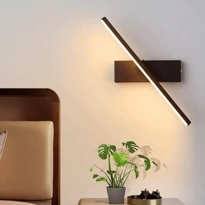 Sleek LED Acrylic Light Bar 14 Inch Minimalist Fixture for Bedroom Hallway Modern Scandinavian Accent Wall Sconce