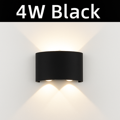 Star-Shaped LED Wall Sconce Light Modern Up Down Indoor Fixture Bedroom Hallway Kitchen