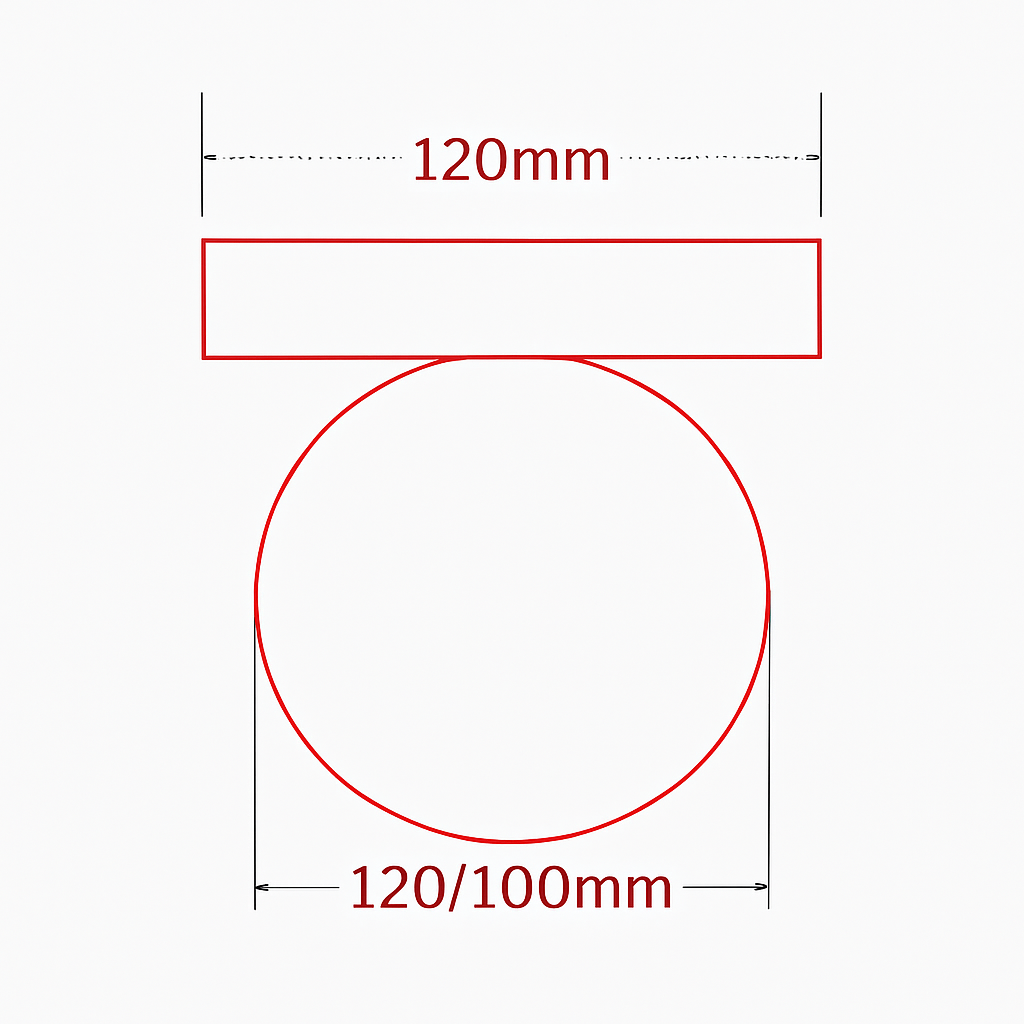 Compact Round Wall Sconce Modern Up Down Light Fixture Metal Bedroom Hallway Accent Lighting for Entryway, Bedside, Living Room &