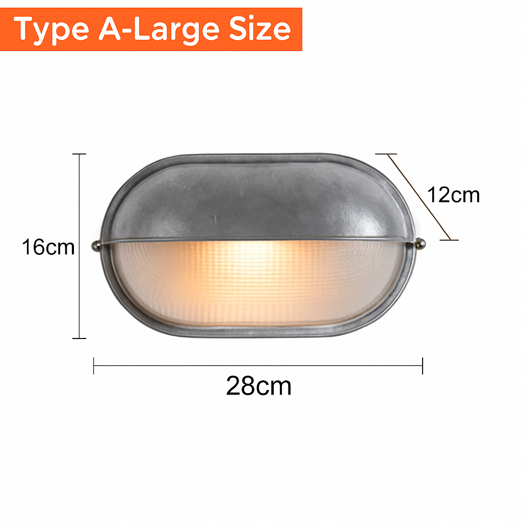 Outdoor Sconce Fixture Silver Ribbed Frosted Glass Up Down Light E27 Socket Weatherproof Porch Entryway Patio Balcony Exterior Lighting for