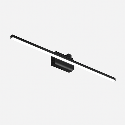 Aluminum Bathroom Vanity Light Bar | LED Mirror Wall Sconce for Modern Bath | Sleek Linear Design for Above Mirror Lighting | Black or