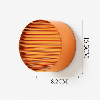 Contemporary Circle LED Wall Sconce for Hallways, Bedrooms, Bathrooms & Living Rooms