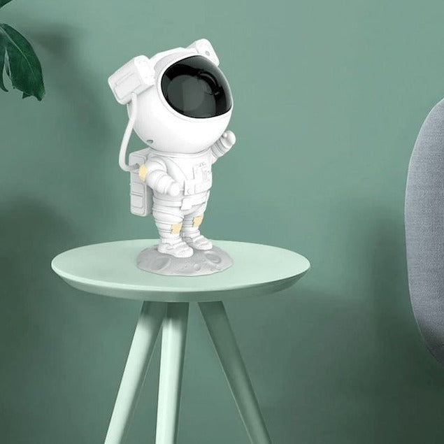 Astronaut Star Projector LED Night Light with Remote Control 8 Color Modes Rotating Head USB Powered for Bedroom Nursery Space Decor Kids Te