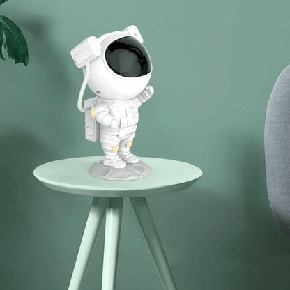 Astronaut Star Projector LED Night Light with Remote Control 8 Color Modes Rotating Head USB Powered for Bedroom Nursery Space Decor Kids Te