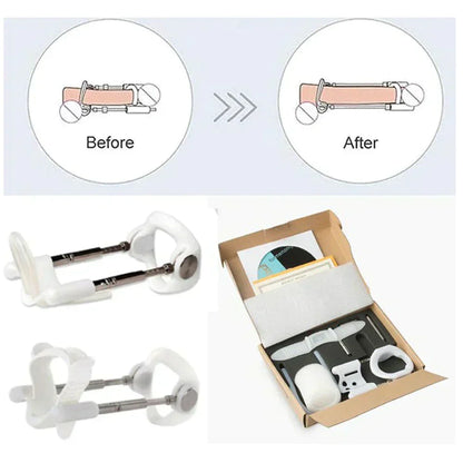 Personal Traction Support Device for Men – Adjustable Tension System for Natural Growth & Comfort at Home
