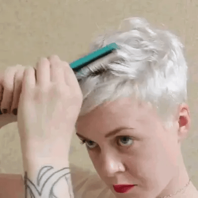 Mini Hair Straightener 2-In-1 Ceramic Fast Heating