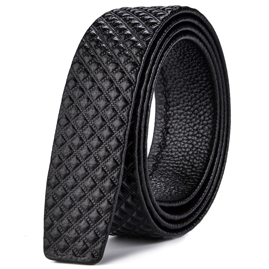 Genuine Cowhide Leather Belt for Men – Waterproof & Scratch-Resistant Everyday Wear