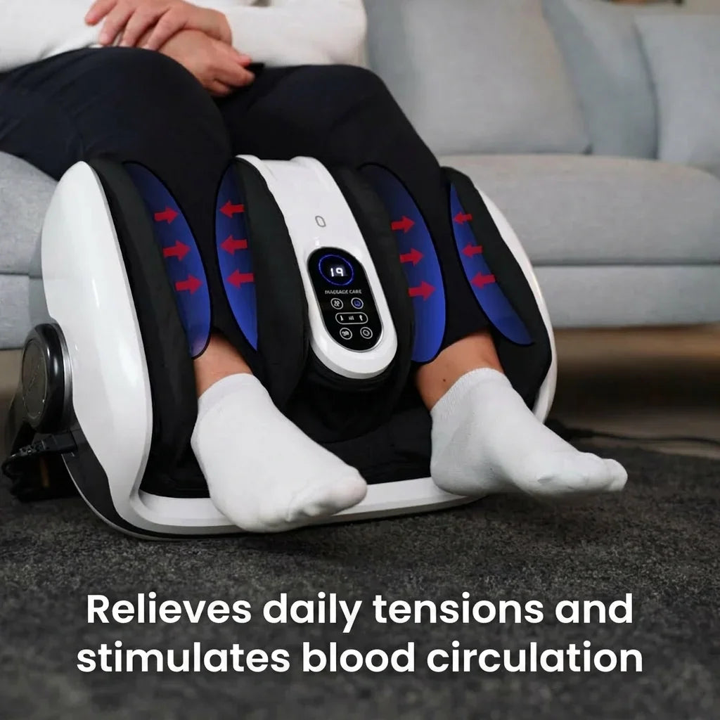 Calf & Leg Massager Electric Pulse Therapy Adjustable Wrap