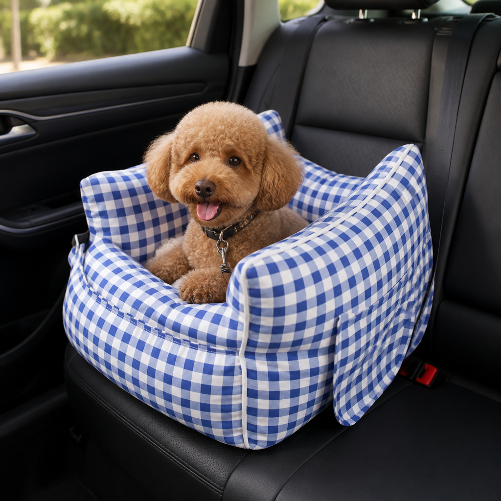Ortekor Breathable Polyester Travel Carrier (Safety Hook & Car Seat Fit)