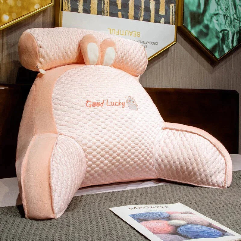 Lower Back Support Pillow Memory Foam for Chairs and Vehicles Posture Corrector Cushion 16.5 in Wide Relief Pad Home Office Desk Seating Tra