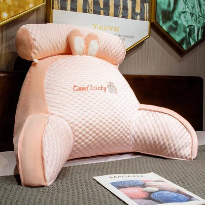 Lower Back Support Pillow Memory Foam for Chairs and Vehicles Posture Corrector Cushion 16.5 in Wide Relief Pad Home Office Desk Seating Tra