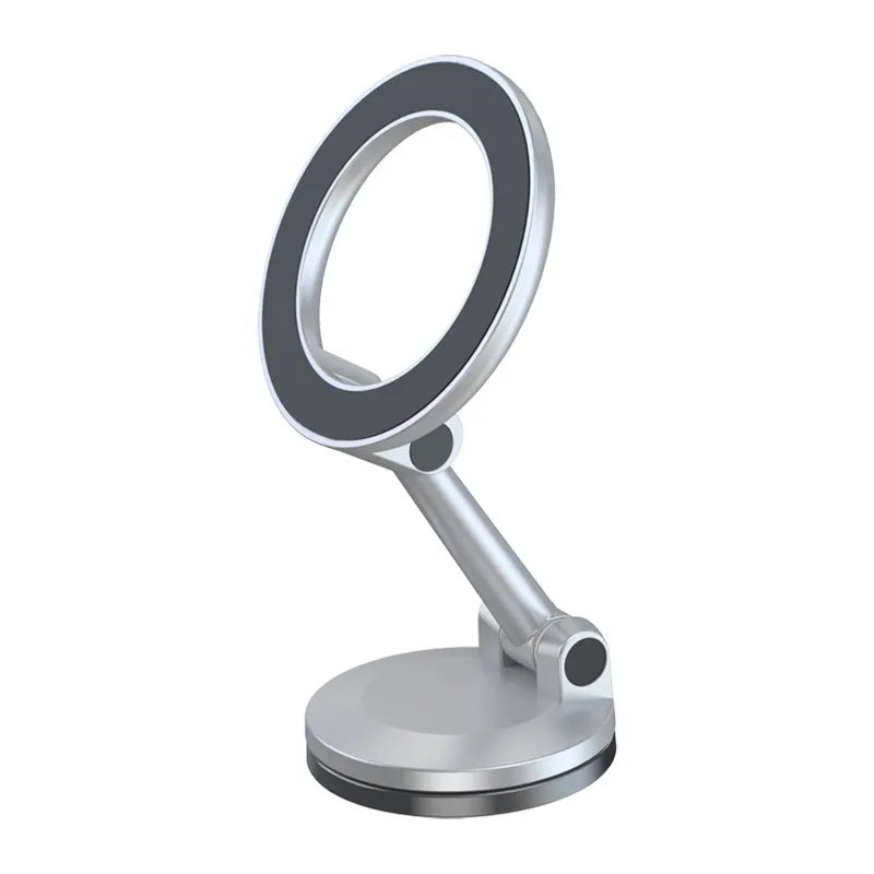 Dashboard Cell Phone Mount with Magnetic Grip & 360° Swivel for Hands-Free Navigation in Cars, Trucks & SUVs
