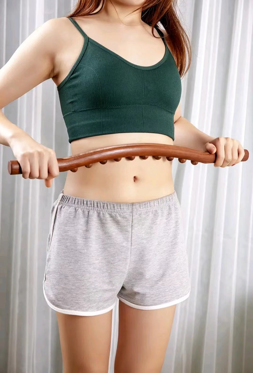Handheld Muscle Relief Tool for Neck, Shoulders & Back Tension | Deep Tissue Scraping Massager for Home & Gym Use | Ergonomic Self-Care Tool