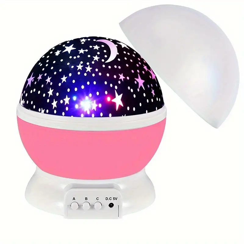 Galaxy Night Light Projector with Music & Rechargeable LED for Kids Room, Bedroom Ceiling & Wall Display