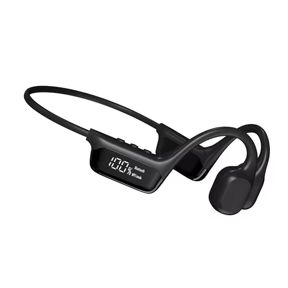 Waterproof Bone Conduction Swimming Headphones 32GB Storage IPX8 Rated for Pool Diving Ocean Sports Bluetooth 5.4 Open-Ear Audio
