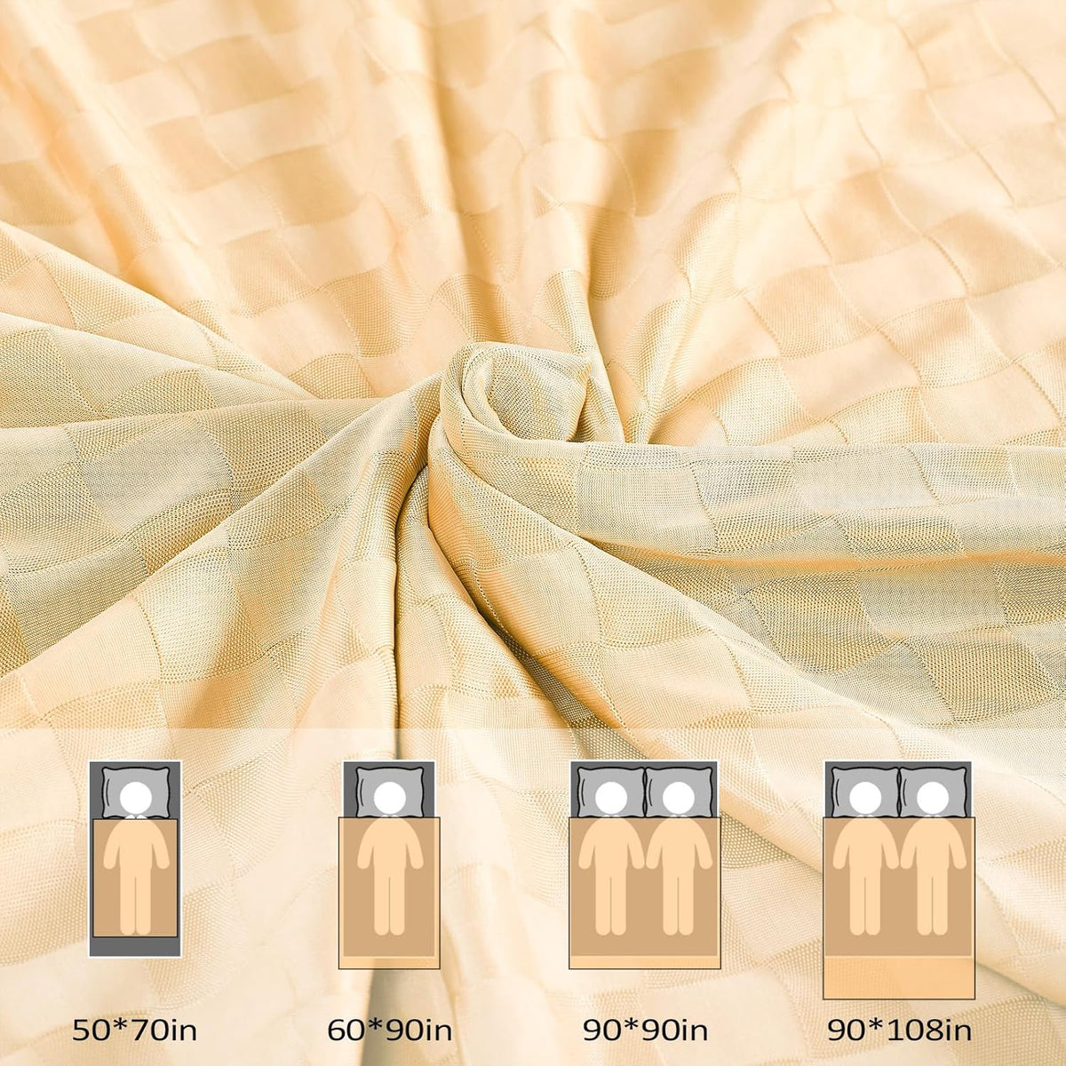 ChillEase | Cooling Blanket for Hot Sleepers with Arc-Chill Technology | Soft & Breathable for Year-Round Comfort