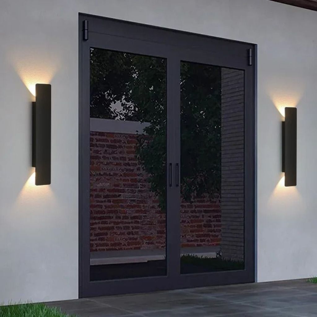 Outdoor LED Wall Sconce Aluminum Waterproof Fixture for Garden Patio Entryway Exterior House Lighting 6W 18W 24W