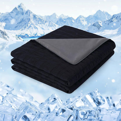 Cozy Comfort | Cooling Blanket with Double-Sided Design | Lightweight & Breathable for Hot Sleepers