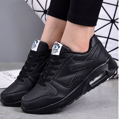 Women's Cushioned Athletic Sneakers – Lightweight Breathable Running Shoes with Air Sole & Anti-Slip Grip for Walking, Gym, Jogging