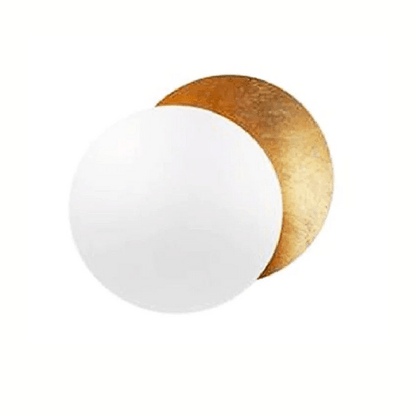 Adjustable Eclipse Wall Sconce 12-Inch Diameter Rotating Metal Disc Black Finish Ambient Accent Light for Bedroom Living Room Hallway Indoor