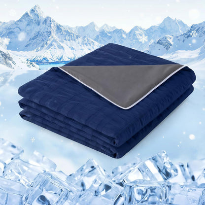 Cozy Comfort | Cooling Blanket with Double-Sided Design | Lightweight & Breathable for Hot Sleepers