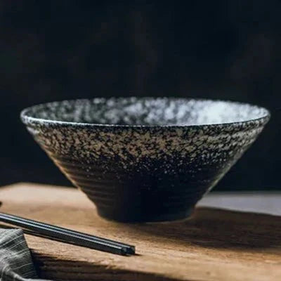 Artisan Collection | Japanese Ceramic Ramen Bowl with Handcrafted Design | Elegant Tableware for Authentic Dining