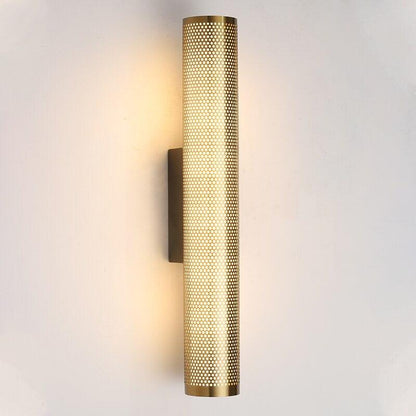 Hardwired Bathroom Vanity Light Fixture with Gold Finish, Modern Wall Mount Sconce for Bedroom, Living Room, Powder Room & Hallway