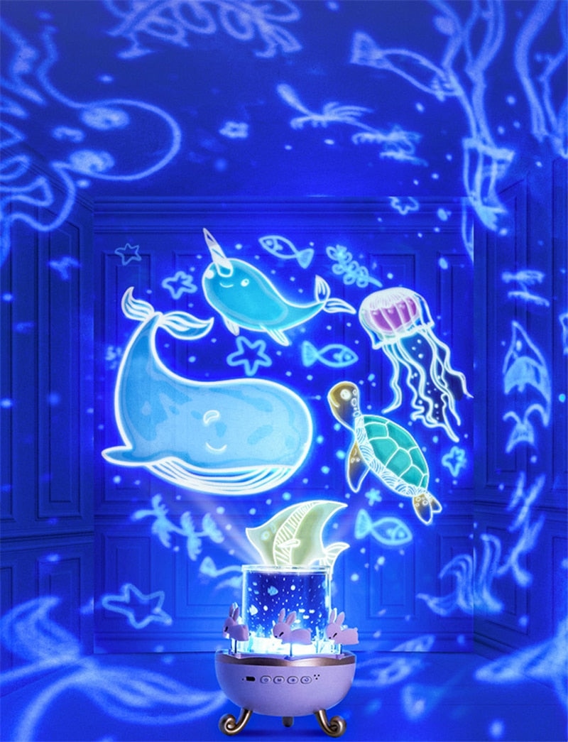 DreamTwirl™ - Projector Night Light