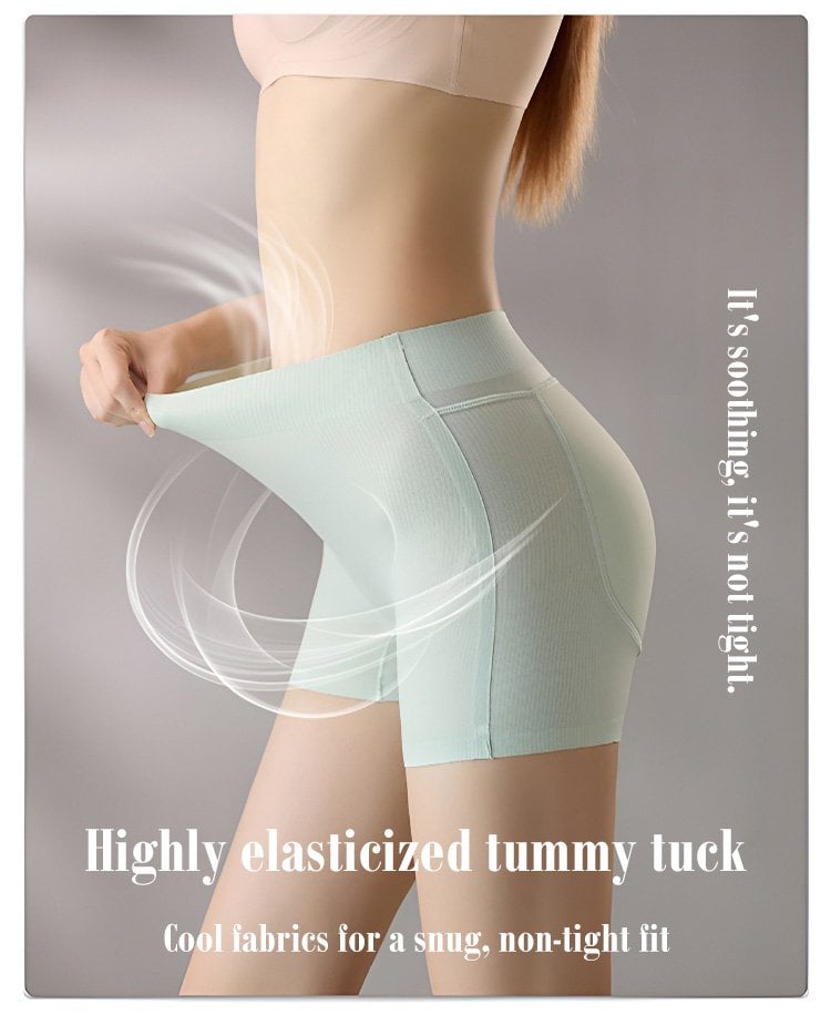High-Waist Padded Butt-Lifting Shapewear Shorts for Women – Seamless Body Shaper with Removable Pads for Everyday Confidence & Special Occas