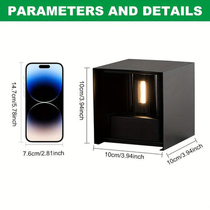 Lumeora - Square Up and Down Outdoor Wall Light
