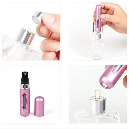 Perfume Atomizer Refillable Aluminum 5 ml