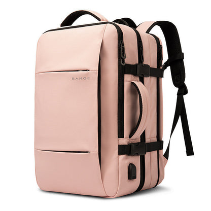 Professional Laptop Backpack with USB Charging Port for Work, School & Travel - Water-Resistant Commuter Daypack for Men & Women