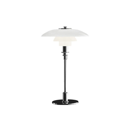 Glass Desk Lamp with Adjustable Light Temperature 19 inches Tall for Home Office Bedside Reading Study Room Work Surface Illumination Nights