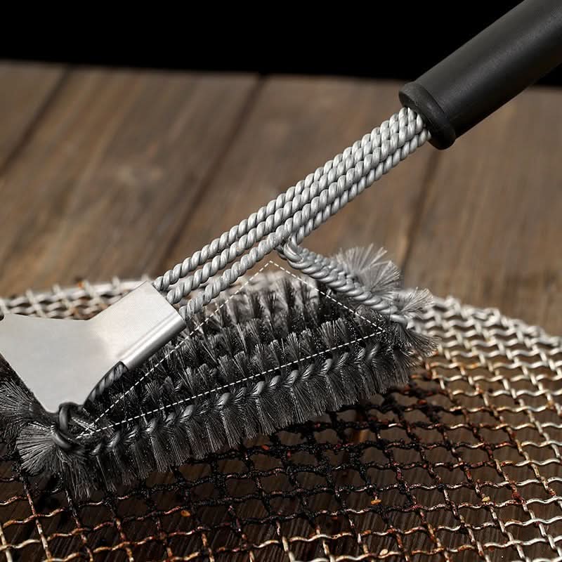 FIRECLEAN – Heavy-Duty Grill Brush Set Outdoor Cooking Tool