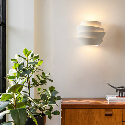 Twin-Arm Iron Wall Sconce for Hallways & Bedrooms | Adjustable Modern Minimalist Fixture Black Metal