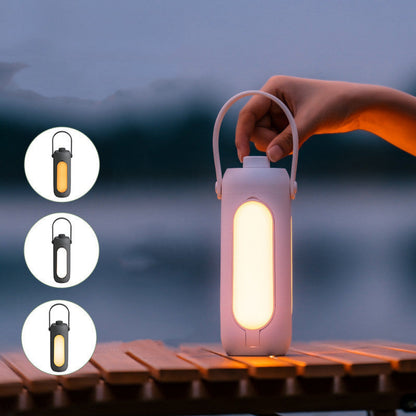 Rechargeable LED Camping Lantern with Flashlight Mode – Dimmable Portable Light for Indoor Outdoor Use Hiking Backyard Patio Emergency