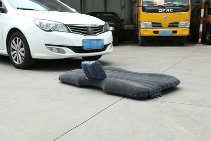 Comfort Travel | Inflatable Car Bed with T-Support & Pillows | Perfect for Road Trips and Camping