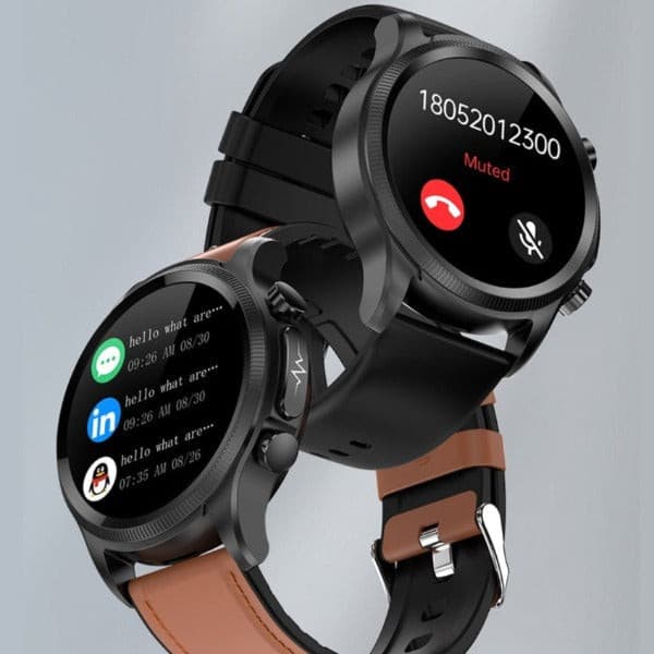 Non-Invasive Glucose Monitoring Smartwatch with Heart Rate & Blood Oxygen Tracker for Daily Health Management