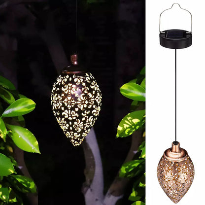 Moroccan Solar Garden Lantern