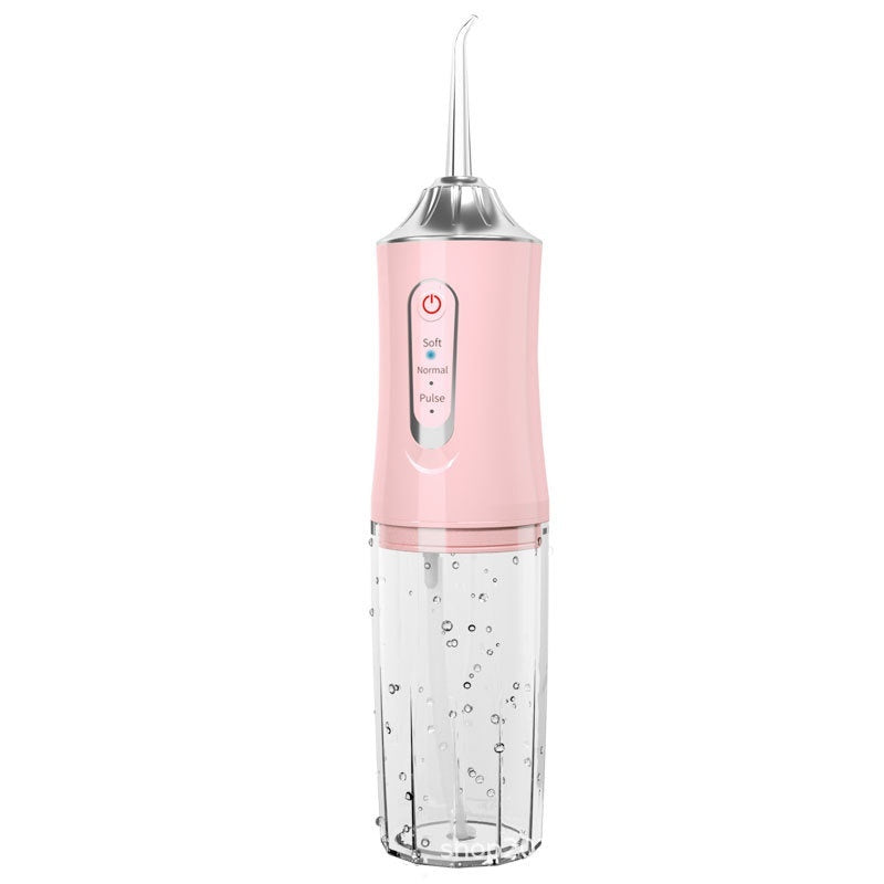 Cordless Water Flosser with 3 Pressure Modes for Travel & Home – Rechargeable Dental Irrigator for Braces, Gums & Deep Cleaning