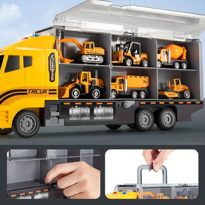 Creative Builders | Construction Toy Set with Vehicles & Tools | Engaging Building Toys for 5 Year Olds