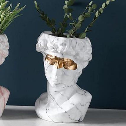 Majestic David - Ceramic Planter Sculpture
