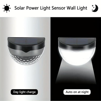 Lunaro - Solar LaceGlow Fence Wall Lights Set