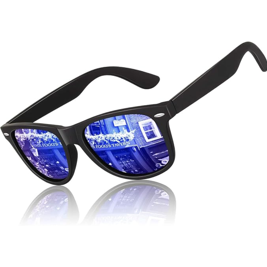 Polarized Retro Sunglasses UV400 Protection Unisex Vintage Eyewear Driving Hiking Water Sports Glare Reduction Lightweight Frames Men Women