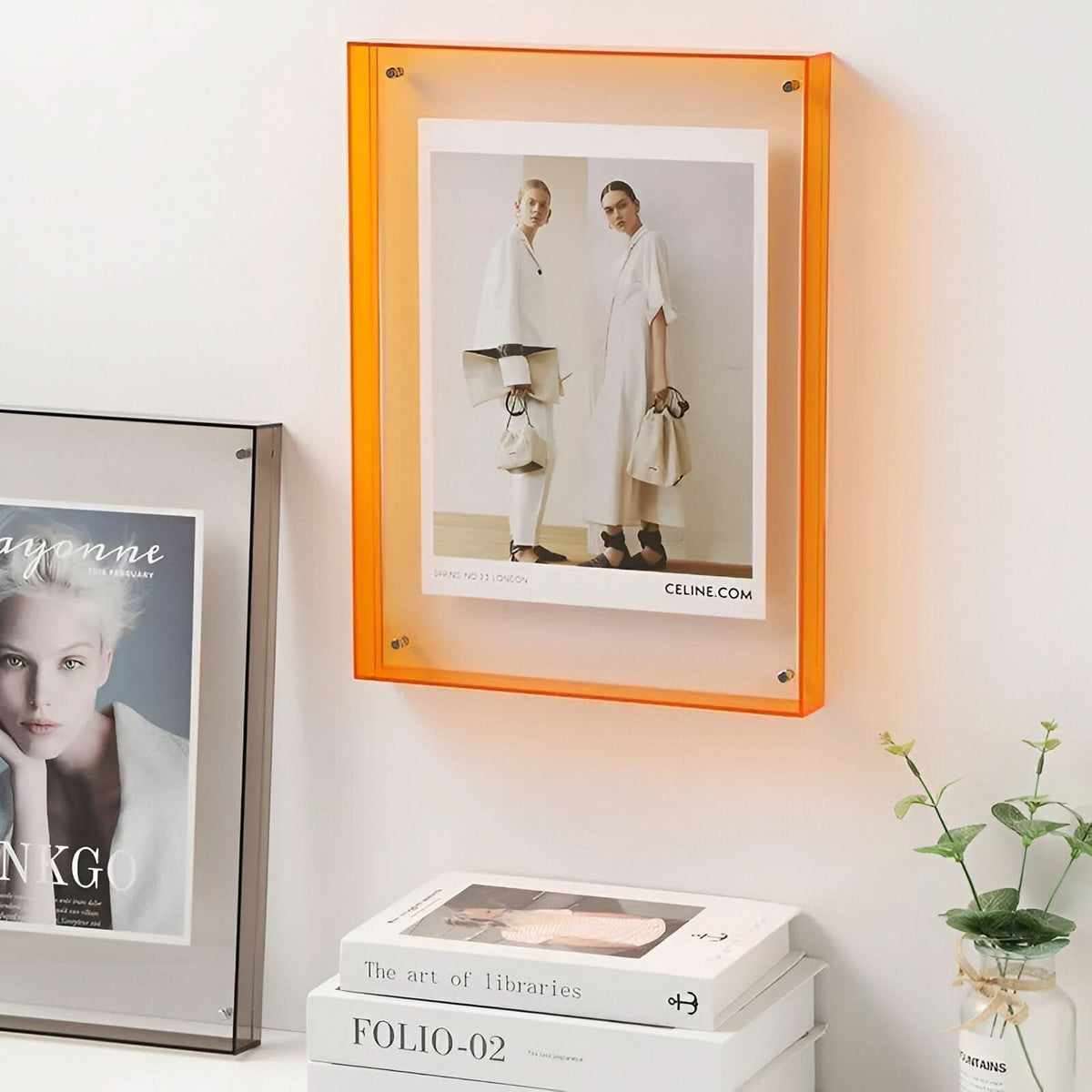 LUCIDNEST – Transparent Frame for Minimalist Memory Styling